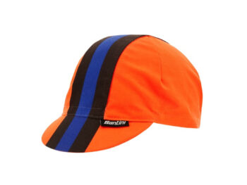 santini bengal bisiklet şapkası turuncu